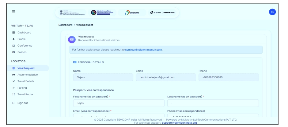 Visa invitation request SEMICON INDIA 2026.webp