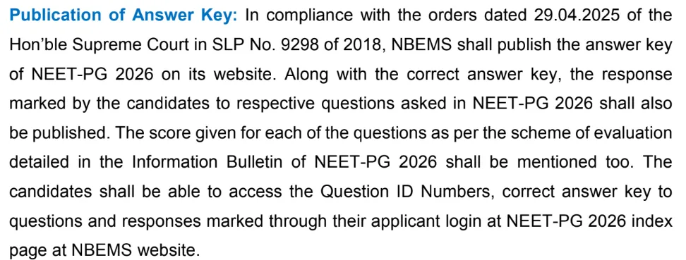 neet pg 2026 answer key