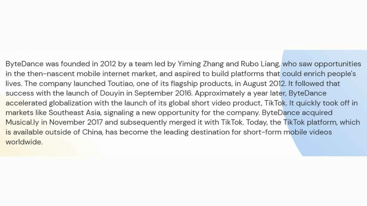 About ByteDance