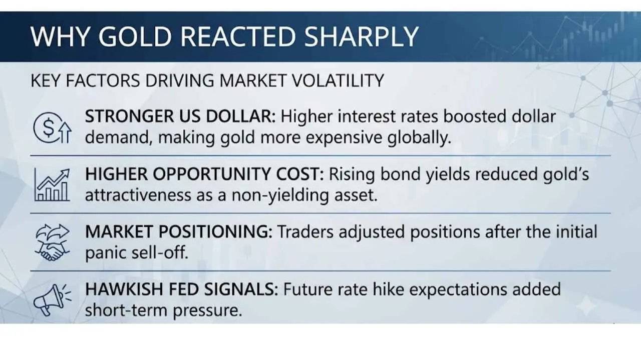 Why Did Gold Prices React Sharply Why Did Gold Prices React Sharply