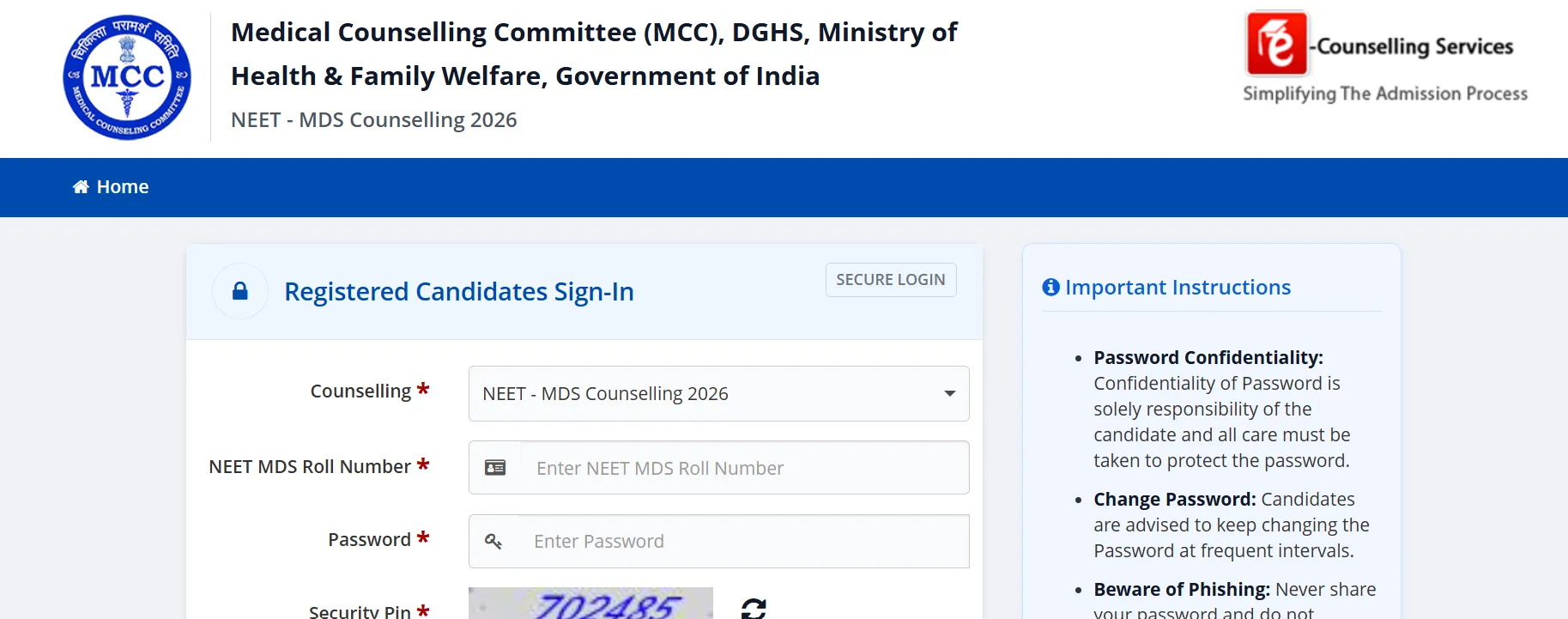 NEET MDS 2026 Round 2 Registration Ends Today at 3 PM; Check Direct Link, Steps and Schedule