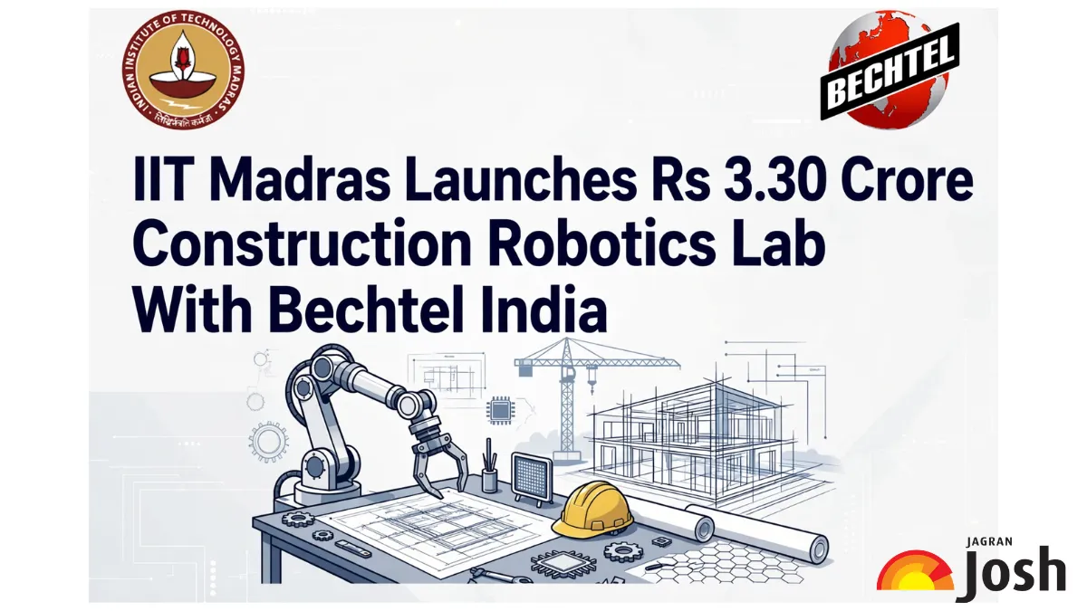 IIT Madras Launches Rs 3.30 Crore Construction Robotics Lab With Bechtel India