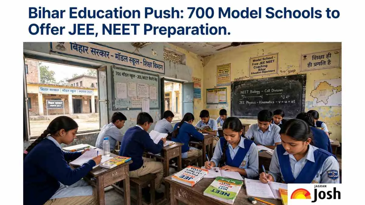 Bihar Education Push: 700 Model Schools to Offer JEE, NEET Preparation