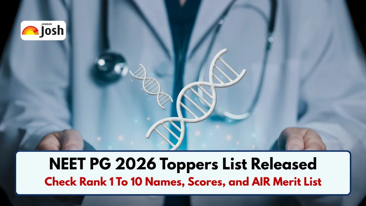 NEET PG 2026 Toppers LIST: AIR 1 Scores 641 Marks, Check Rank-Wise List Here