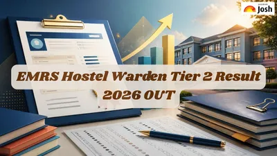 EMRS Hostel Warden Tier 2 Results 2026 Declared by NESTS EMRS Hostel Warden Tier 2 Results 2026 Declared by NESTS