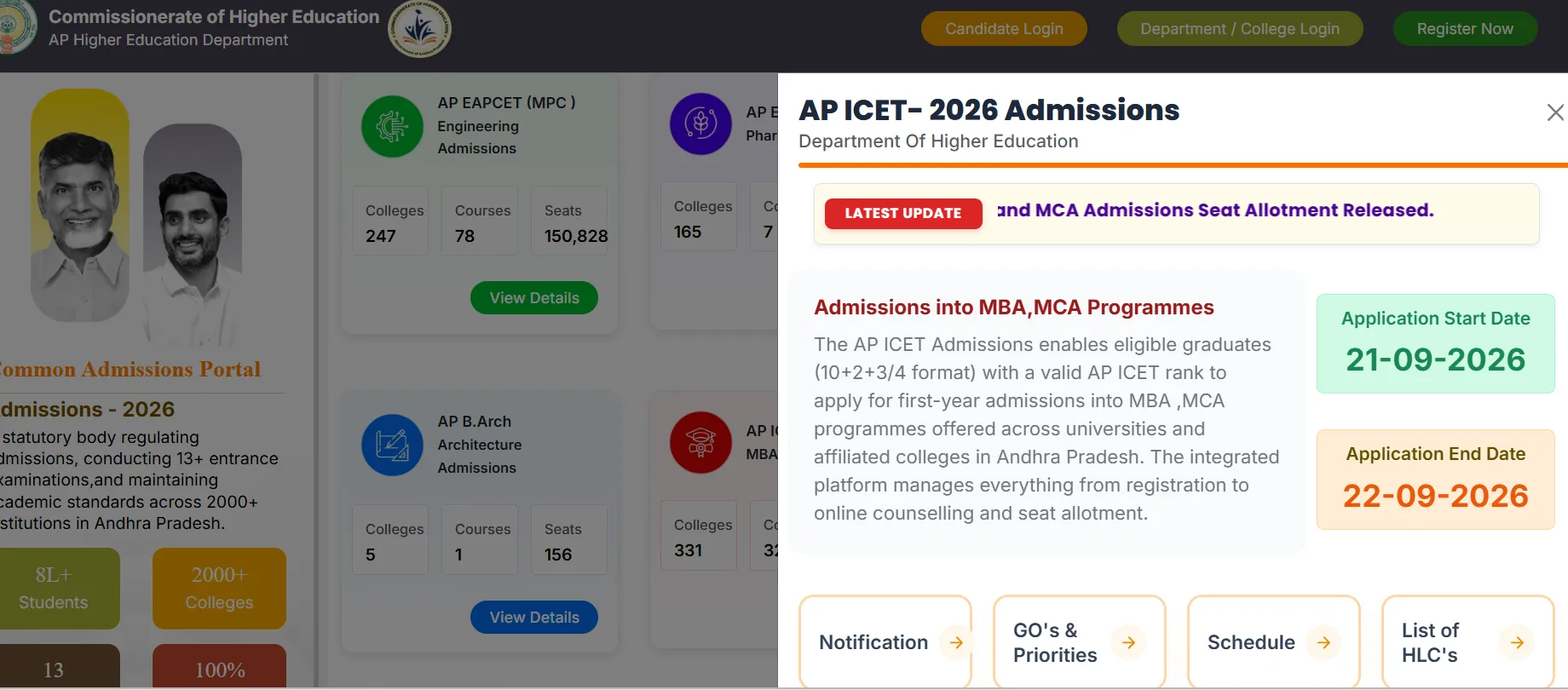 AP ICET 2026 Final Phase Seat Allotment Out Today At cap.apcfss.in: Direct Link To Download