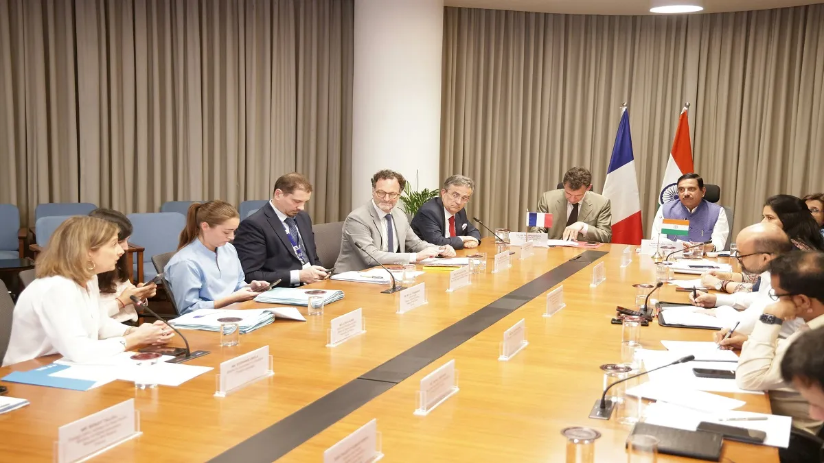 Education Minister Pralhad Joshi Meets with French Education Minister