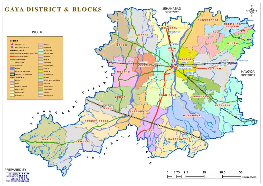 gaya map