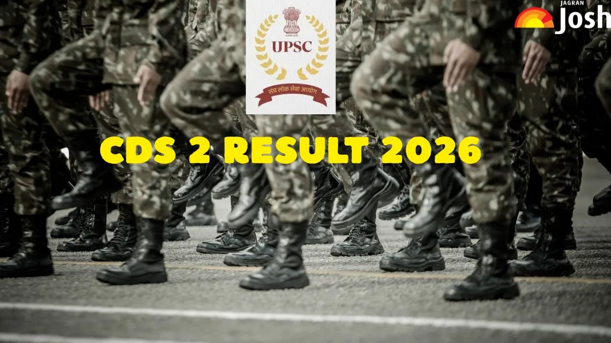 UPSC CDS 2 Result 2026