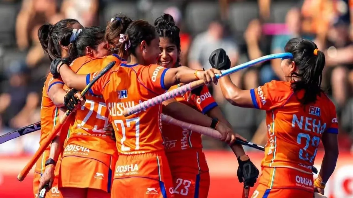India Women win Gold in Hockey (Image Source: X.com)