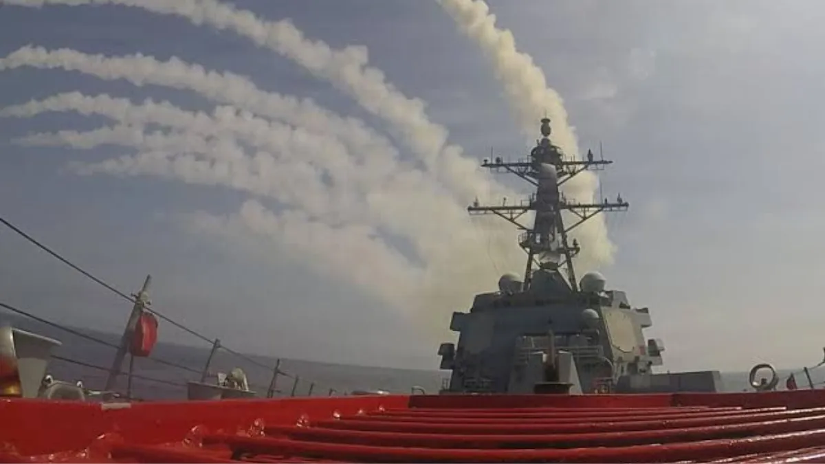 9,000 additional US sailors and Marines reaching the region aboard a group of ships that includes the USS Theodore Roosevelt carrier strike group