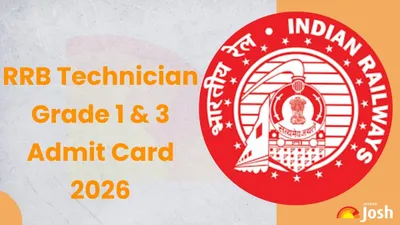 RRB Technician 2026 Admit Cards Released for Oct 6-9 Exams RRB Technician 2026 Admit Cards Released for Oct 6-9 Exams