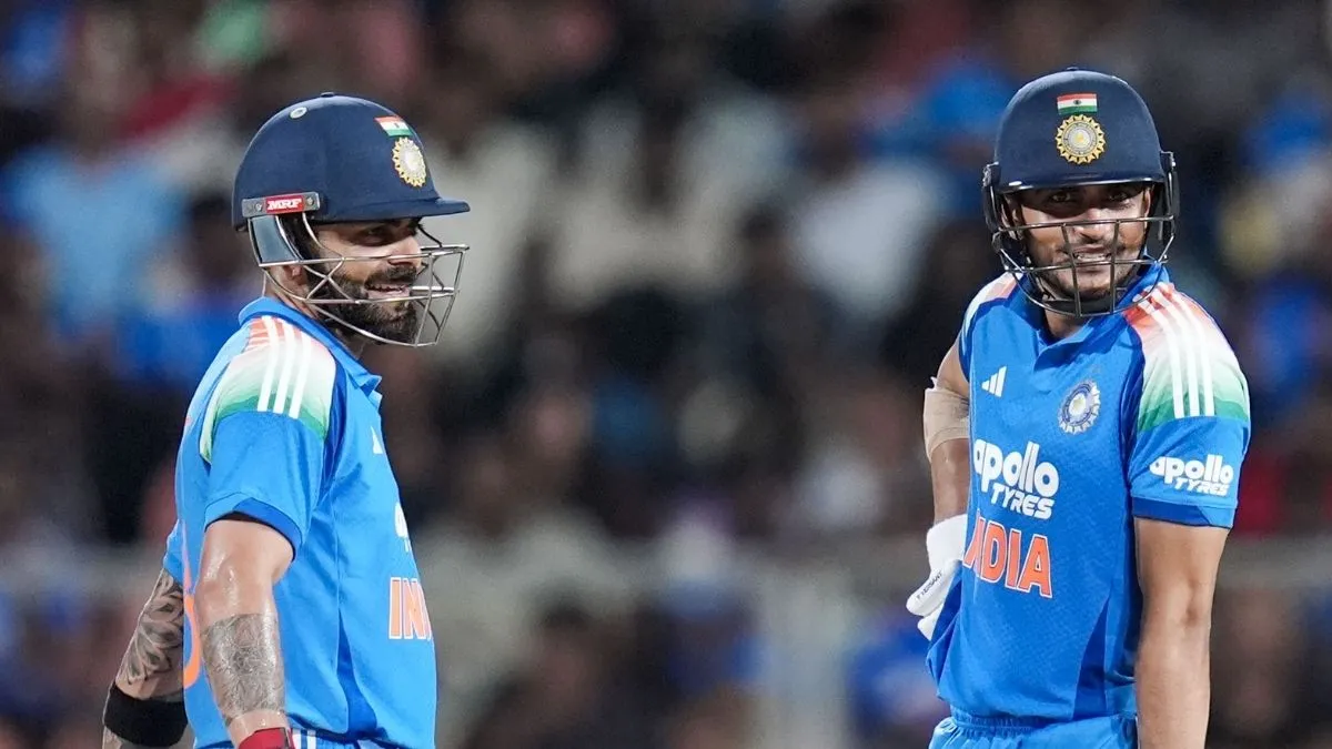 Virat Kohli and Shubman Gill (Image Source: X.com)