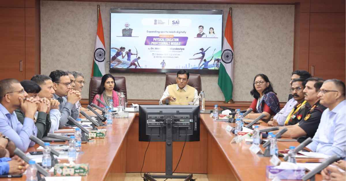 Mansukh Mandaviya Launches Physical Education Module to Strengthen Grassroots Talent Identification
