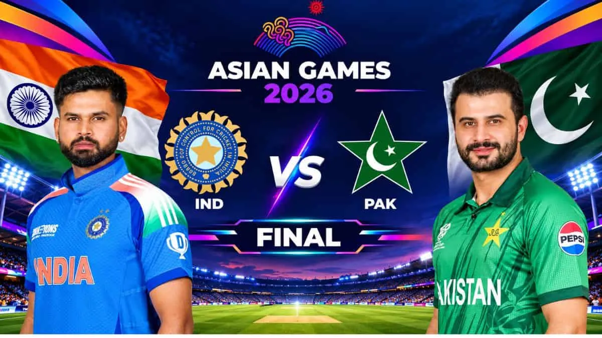India vs Pakistan, Final Asian Games 2026: Playing XI, Squad, Time & Venue