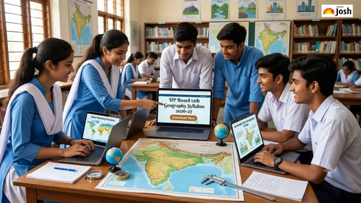 UP Board 12th Geography Syllabus 2026-27