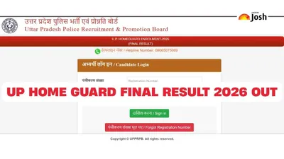 UP Home Guard Final Result 2026 OUT: Download Merit List PDF at uppbpb.gov.in - Direct Link Here