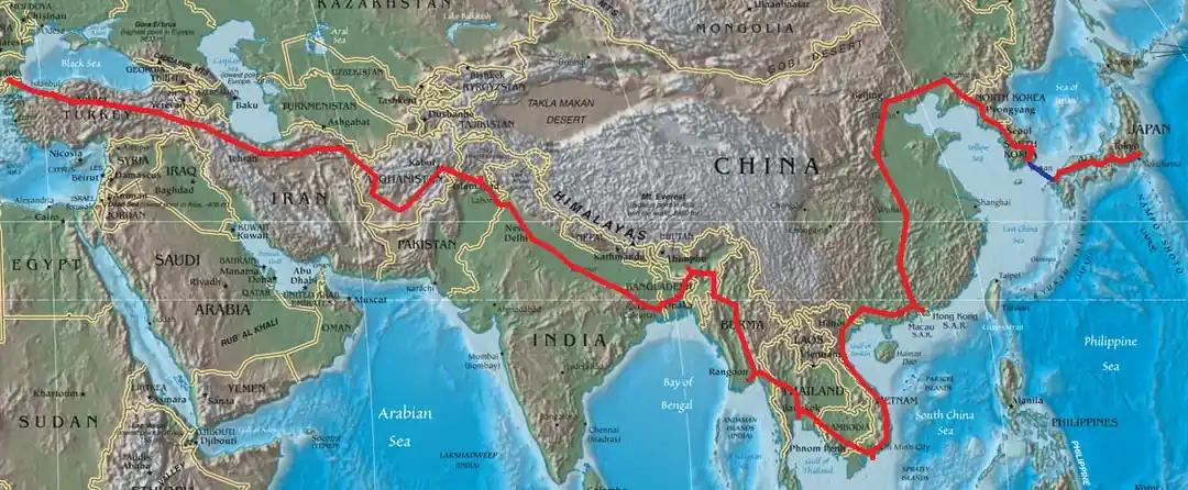 ah1 route map