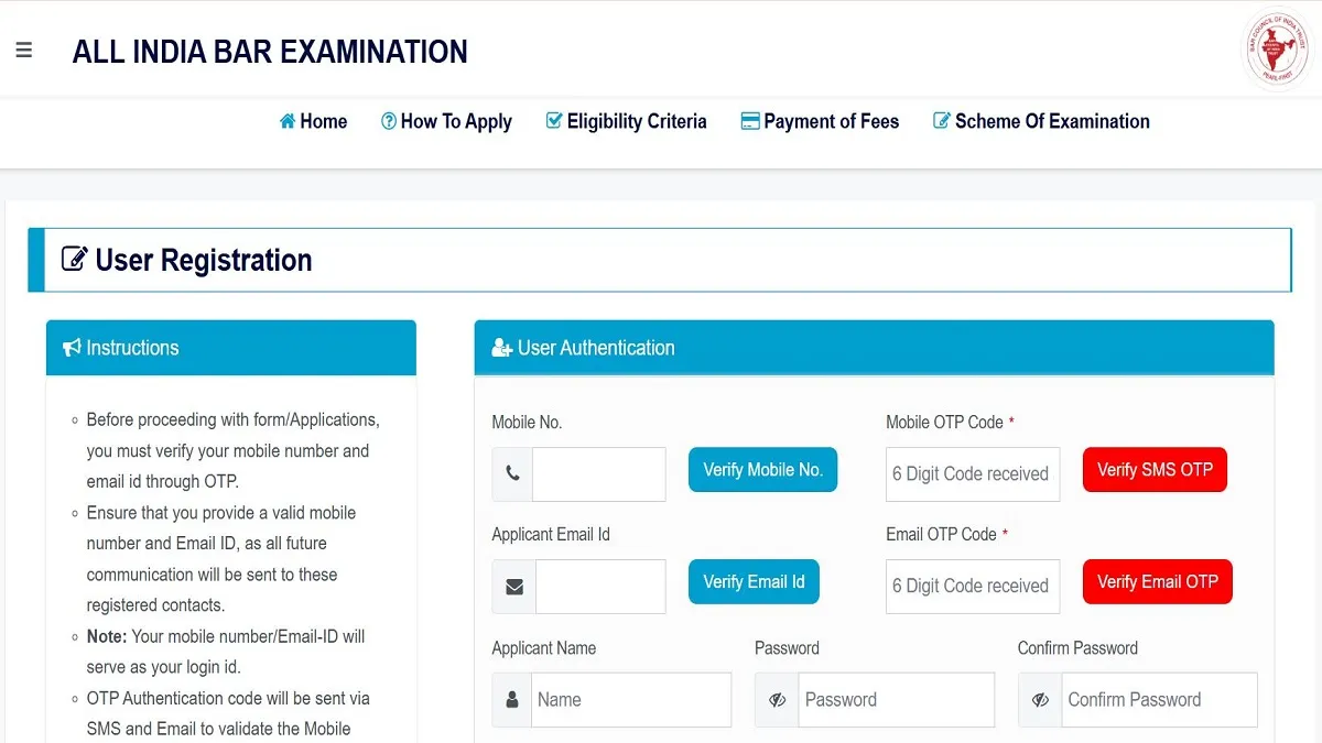 AIBE XXII Registration Closes This Month