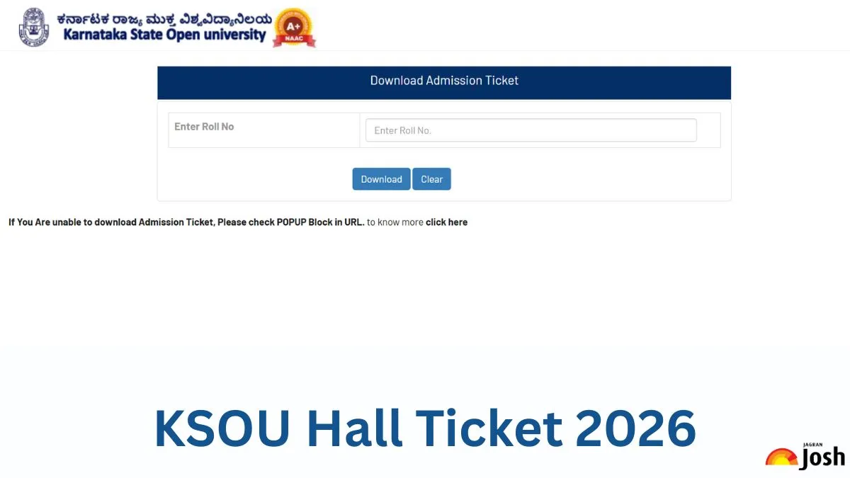 Karnataka State Open University Admit Card 2026