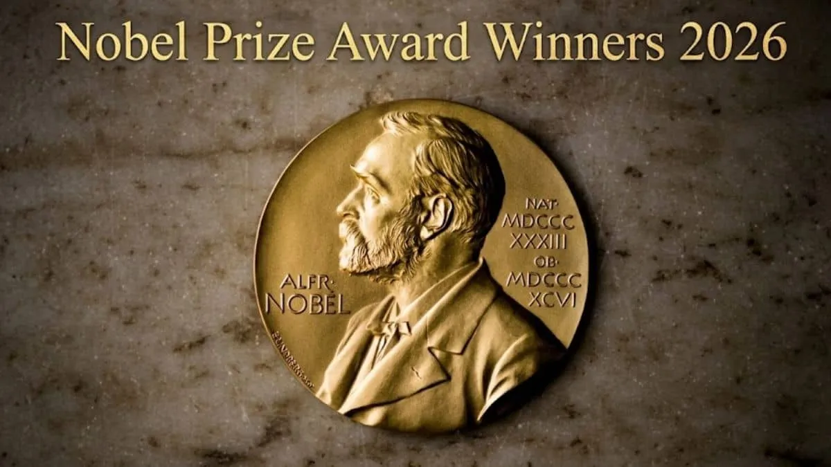 Nobel Prize Award Winners 2026: Check the Complete List With Their Name & Categories-Wise