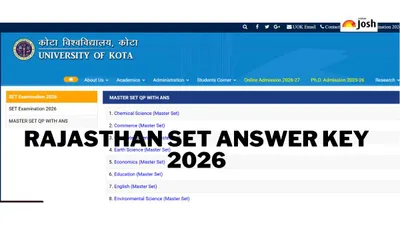 University of Kota Releases Rajasthan SET 2026 Answer Key University of Kota Releases Rajasthan SET 2026 Answer Key