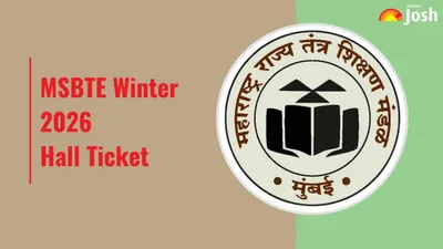 MSBTE Winter 2026 Admit Cards Released for Diploma Exams (Nov 17 - Dec 09) MSBTE Winter 2026 Admit Cards Released for Diploma Exams (Nov 17 - Dec 09)