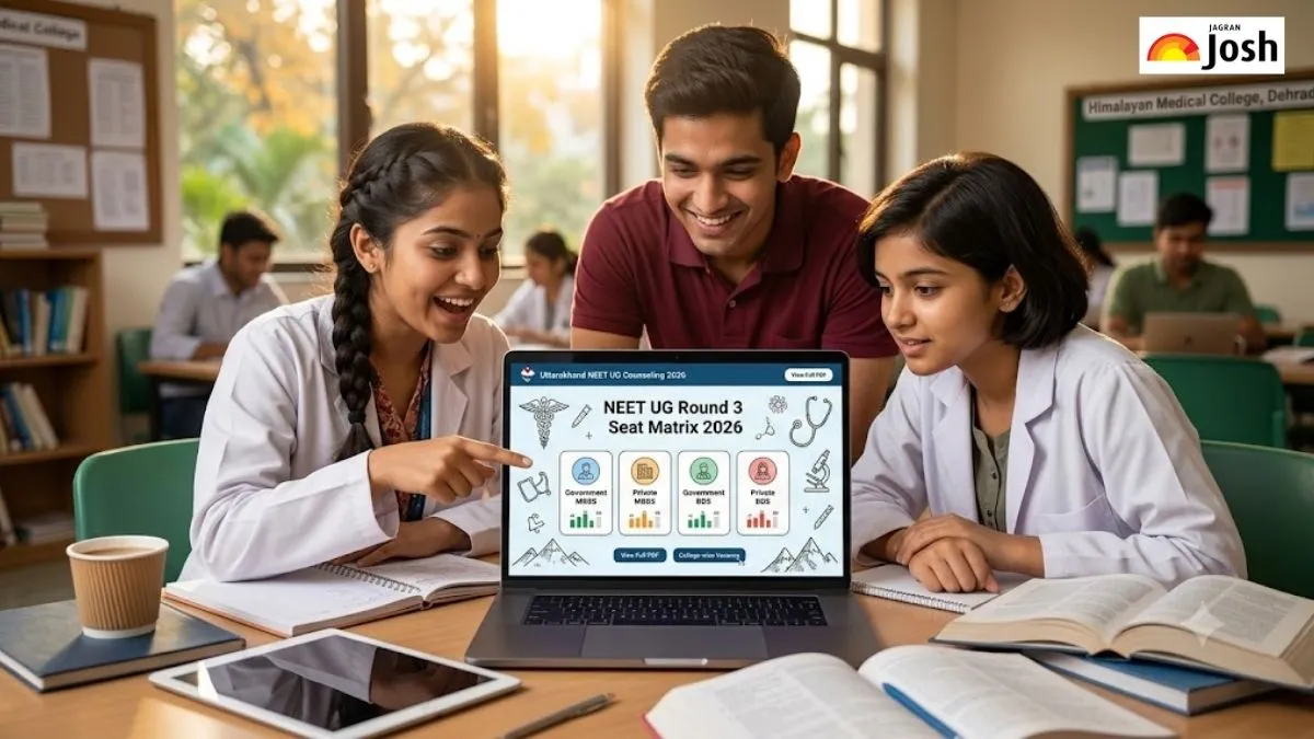 Uttarakhand NEET UG Round 3 Seat Matrix 2026