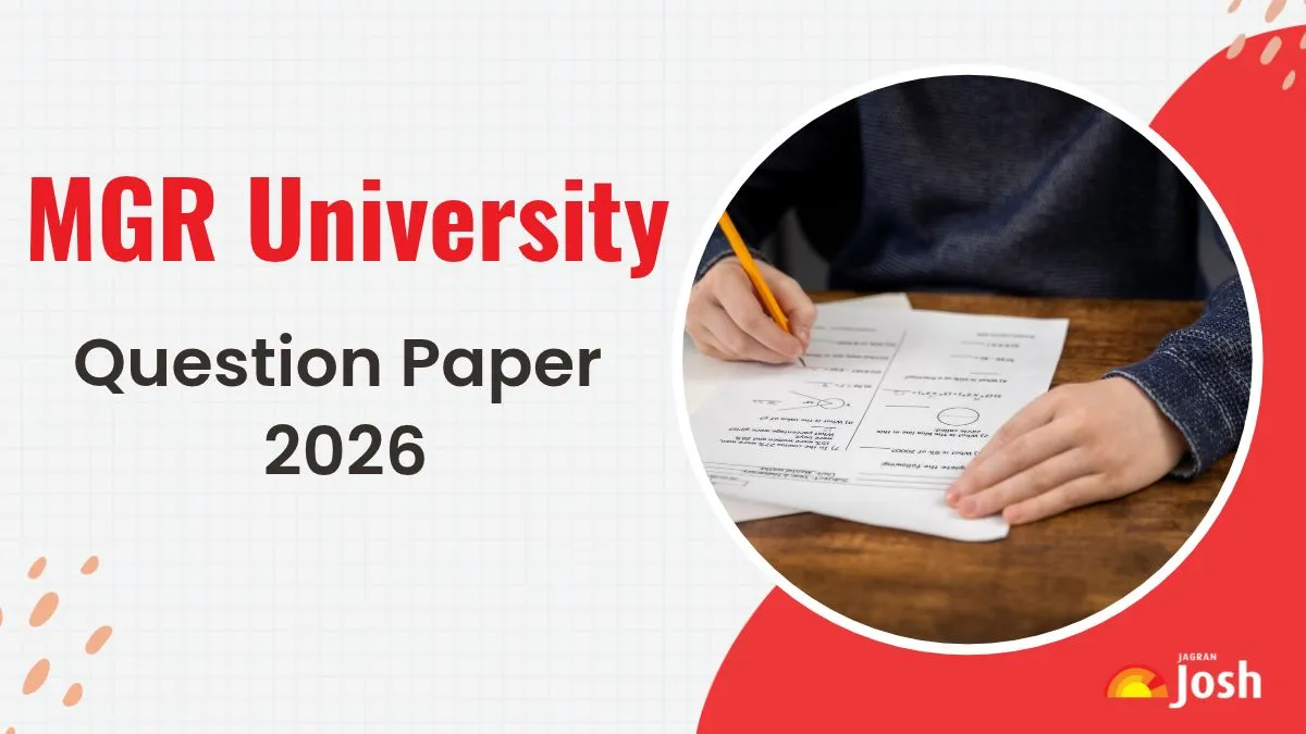 MGR University Question Paper 2026