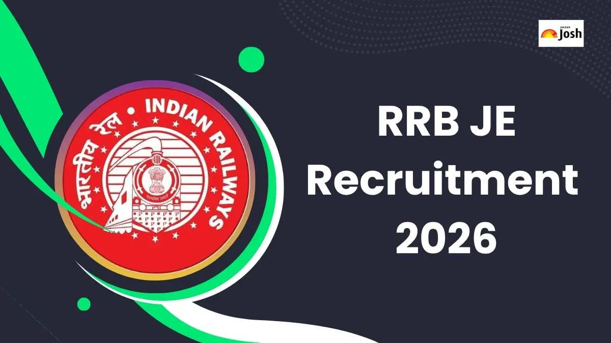 RRB JE Recruitment 2026