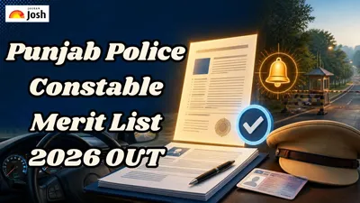 Punjab Police Constable 2026 Merit List Released; PST/PMT Dates Announced