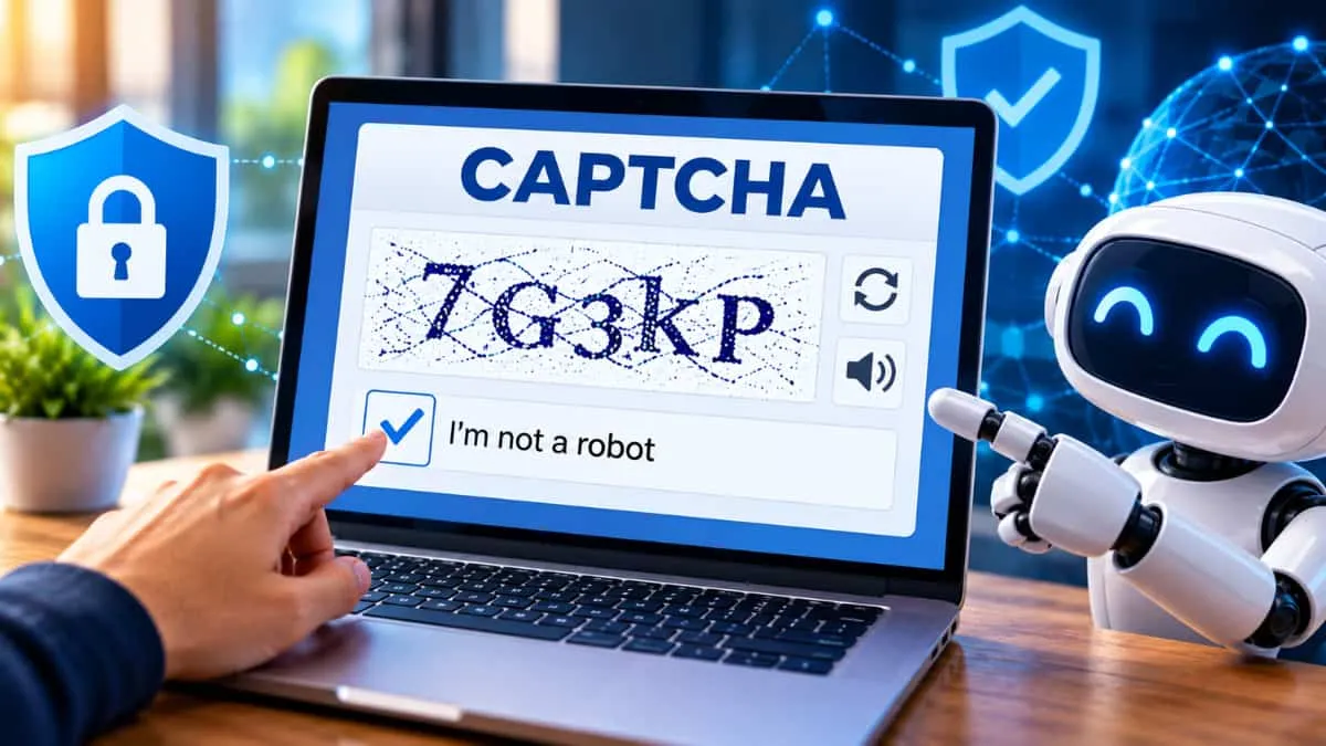 What Is The Meaning of CAPTCHA? Definition, Full Form, Uses & Challenges (Image Source: AI-Generated)