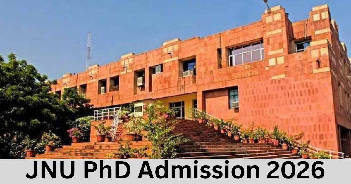 JNU PhD Admission 2026