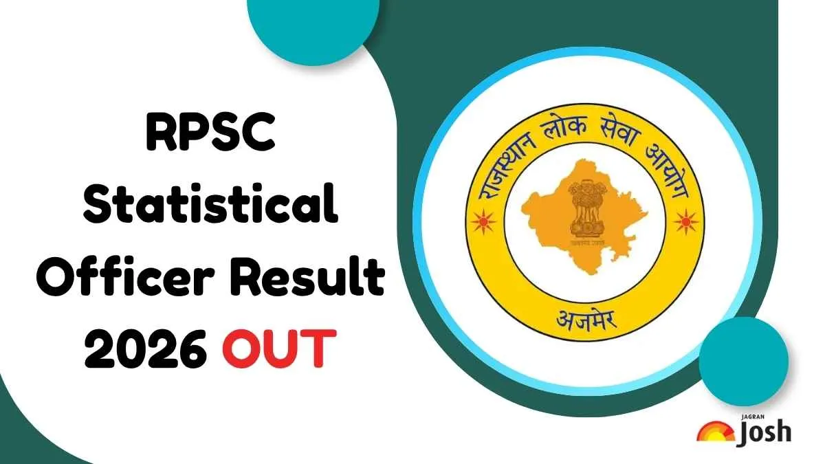 RPSC Statistical Officer Result 2026 डाउनलोड करें