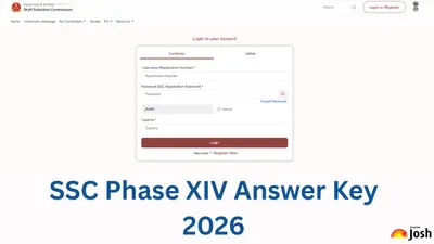 SSC Phase 14 2026 Answer Key Released; Objection Window Now Open
