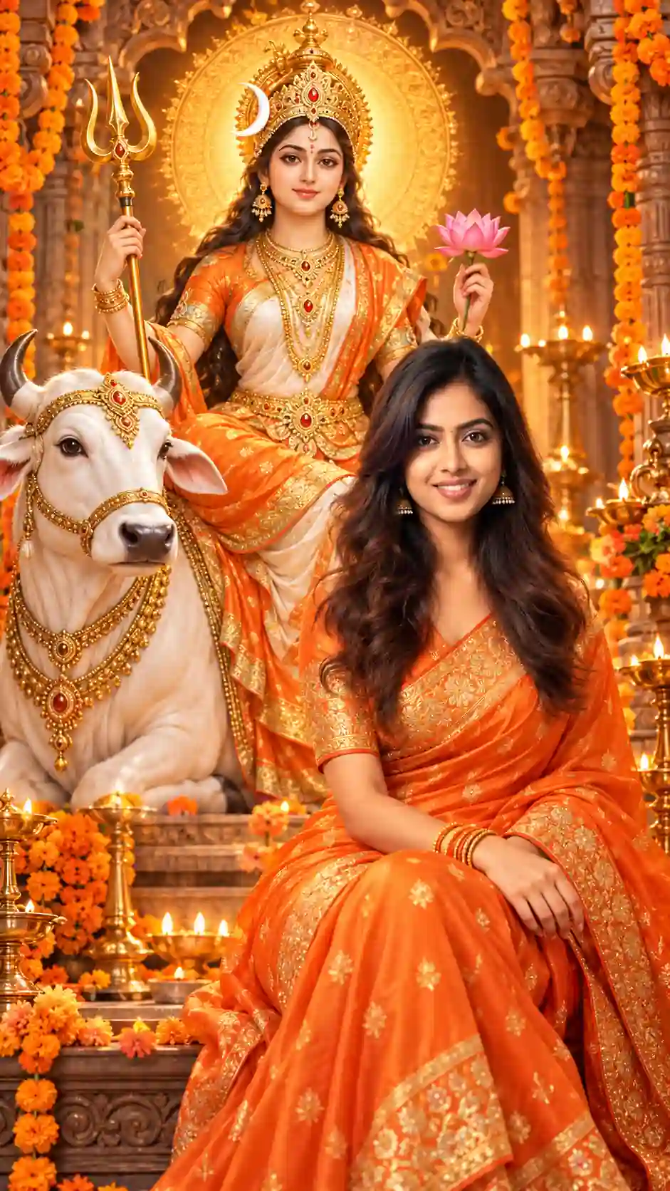 ChatGPT First Day of Navratri AI Editing Prompt Celebration-2