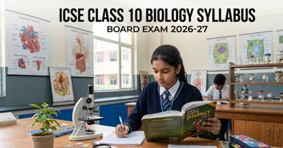 ICSE Class 10 Biology Syllabus for Board Exam 2026-27, Download PDF Here