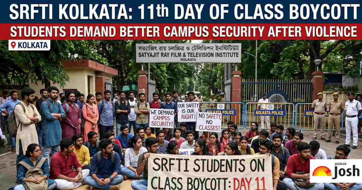 SRFTI Kolkata Students Continue Class Boycott for 11th Day