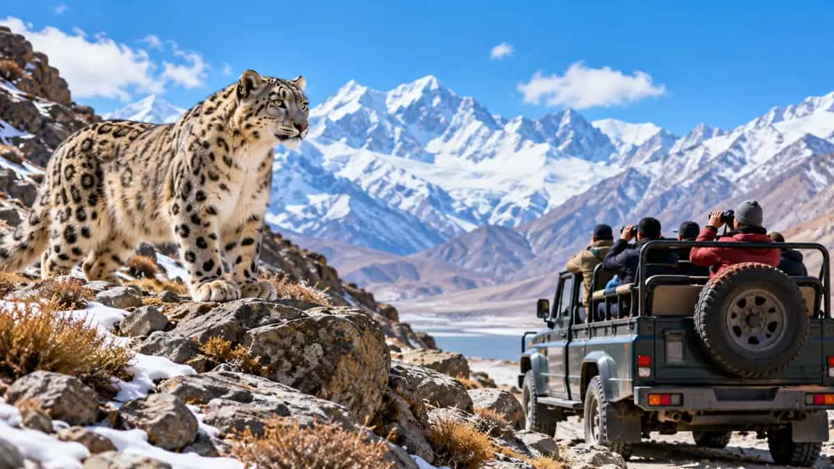 India’s First High-Altitude Snow Leopard Safari Launched in Ladakh: Key Facts and Significance