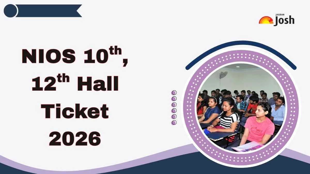 NIOS 10th, 12th Hall Ticket 2026 डाउनलोड करने के आसान स्टेप्स