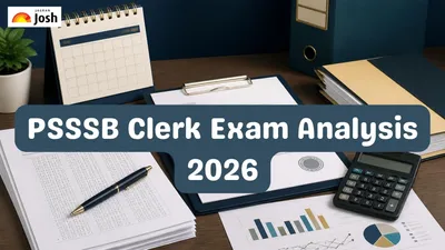 PSSSB Clerk Exam 2026 Conducted on Oct 11 for 531 Vacancies; Easy to Moderate
