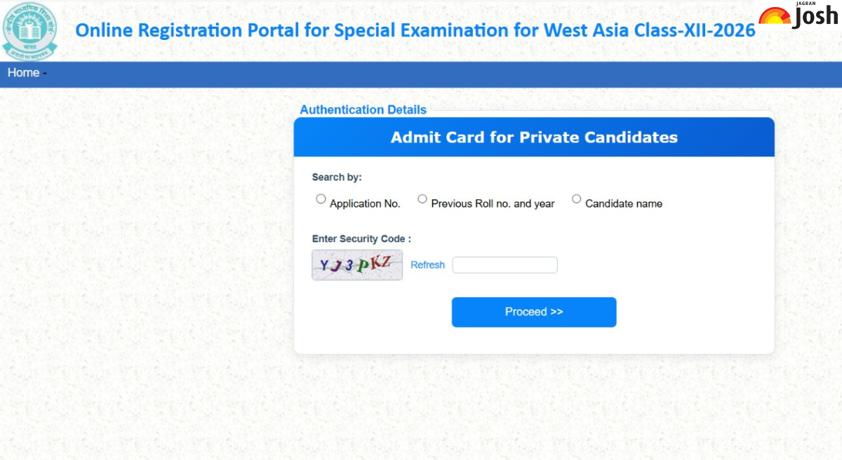 CBSE Class 12 Special Exam Admit Card 2026 Released for West Asia; Download Hall Ticket