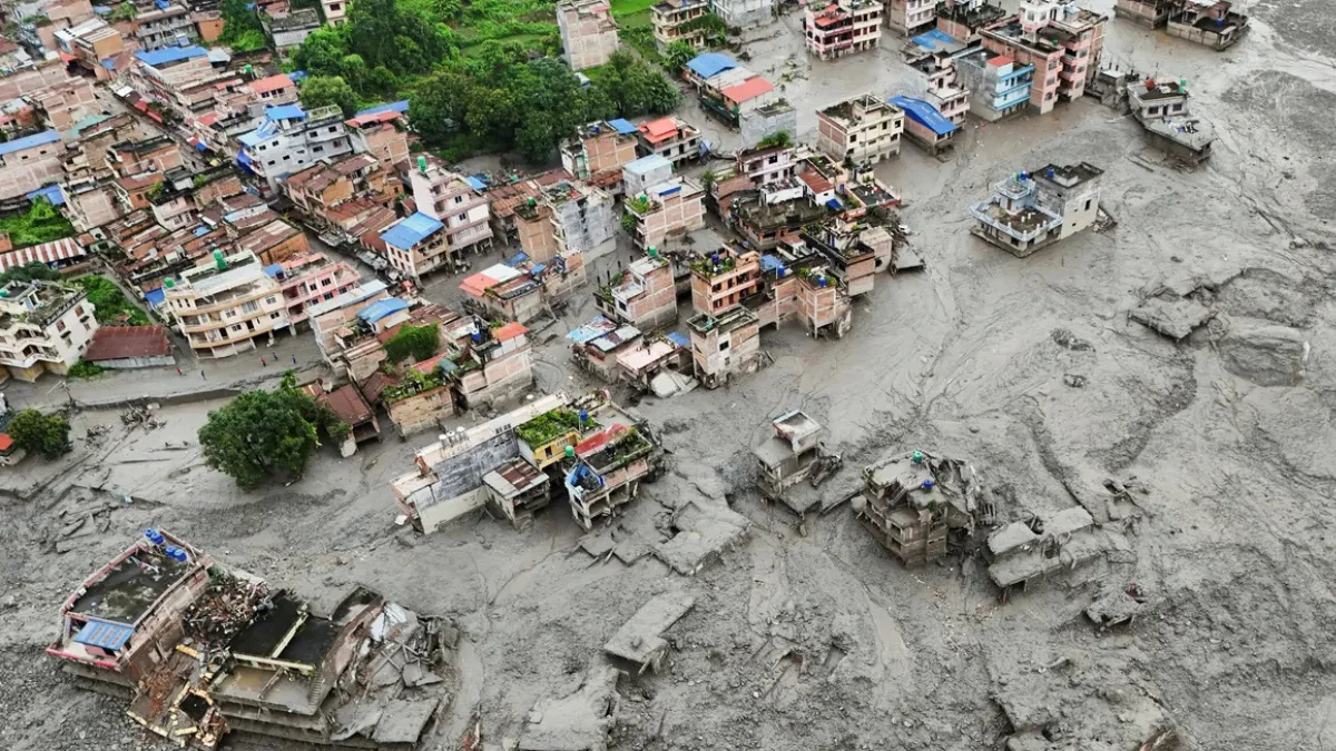 Recently, there was also a landslide in Chumnubri ⁠village in Gorkha district, about 100 km (62 miles) west of Kathmandu