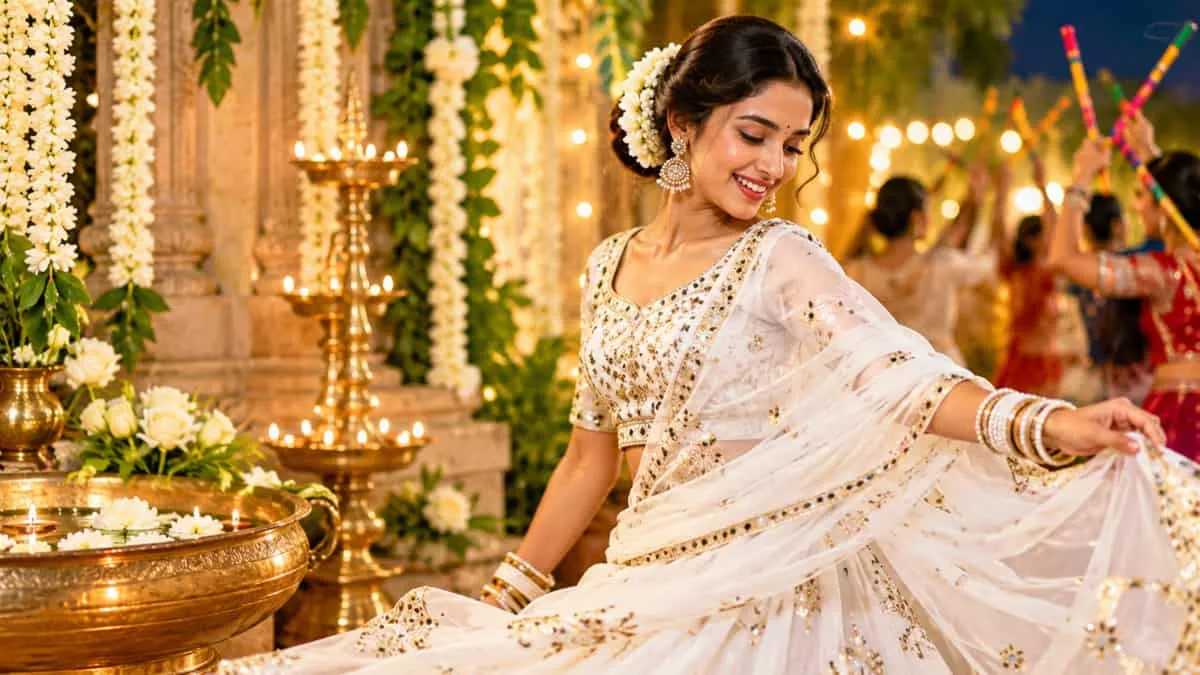 Navratri Colours Day 2, October 12, 2026: White Colour Significance & Outfit Ideas