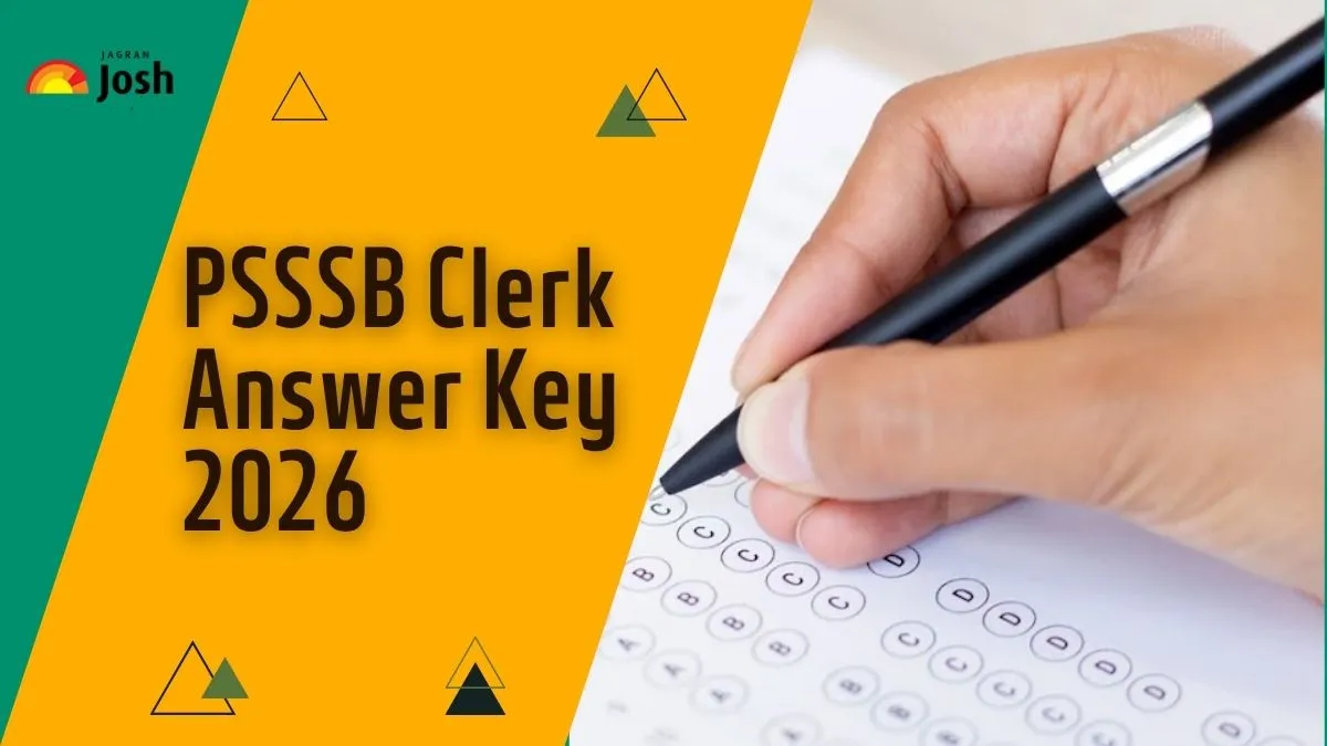 PSSSB Clerk Answer Key 2026