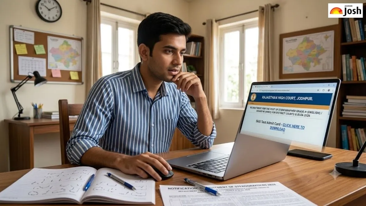 Rajasthan High Court Steno Skill Test Admit Card 2026