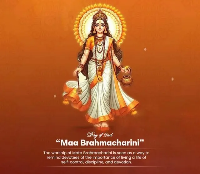 navratri-day-2-maa-brahmacharini