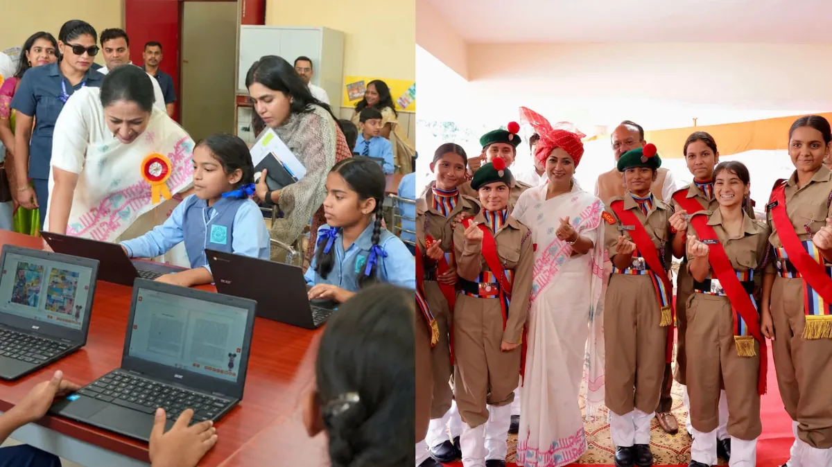 Delhi CM Inaugurates School, NSUT Hostel, ITI Centres Of Excellence; Lays Foundation Stones