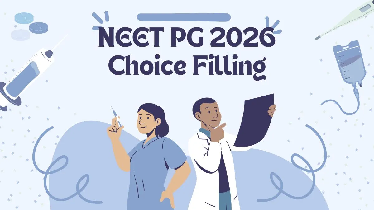 NEET PG 2026 Round 1 Choice Filling Window Opens Today, Enter Course and College Options at mcc.nic.in
