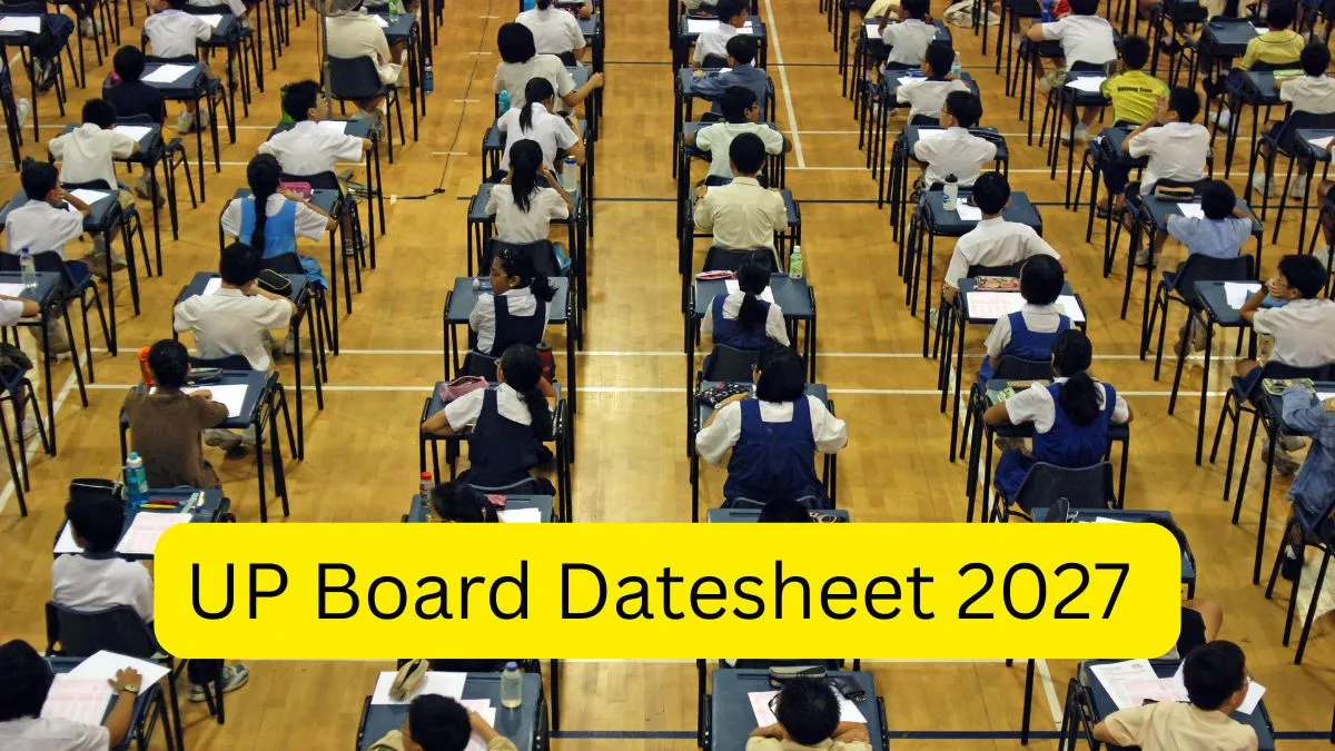 UP Board Timetable 2027 Out: Download UPMSP 10th and 12th Datesheet PDF at upmsp.edu.in